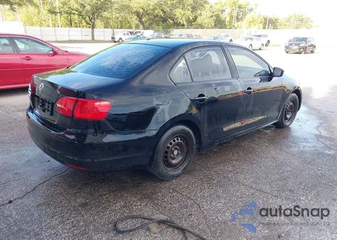 2014 Volkswagen Jetta 2.0L S из США, поврежденный, VIN 3VW2K7AJ3EM398082